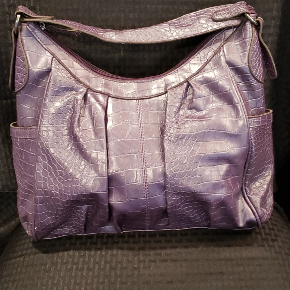 Emilie M Purple Handbag